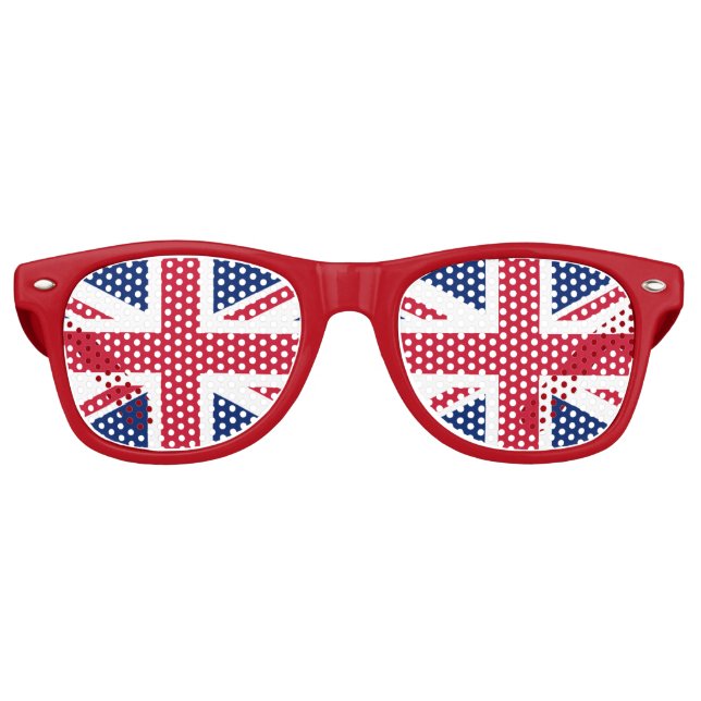 Bitish Union Jack Retro Sunglasses (Front)