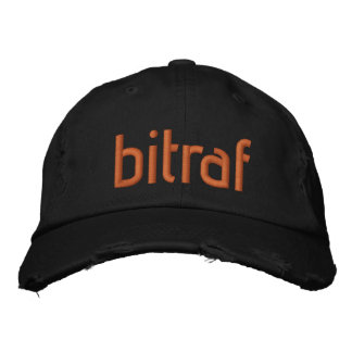 Bitraf – brodert cap