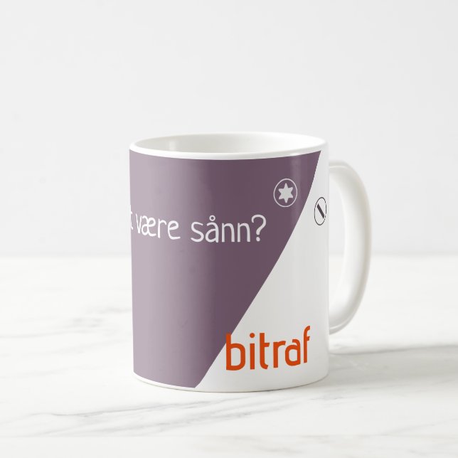Bitraf kopp – skal det være sånn? coffee mug (Front Right)