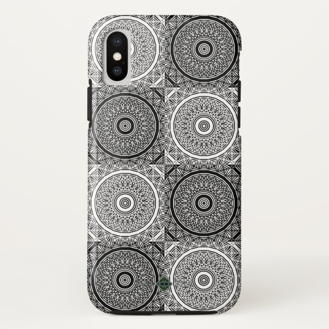 Bits Grid Case-Mate iPhone Case (Back)