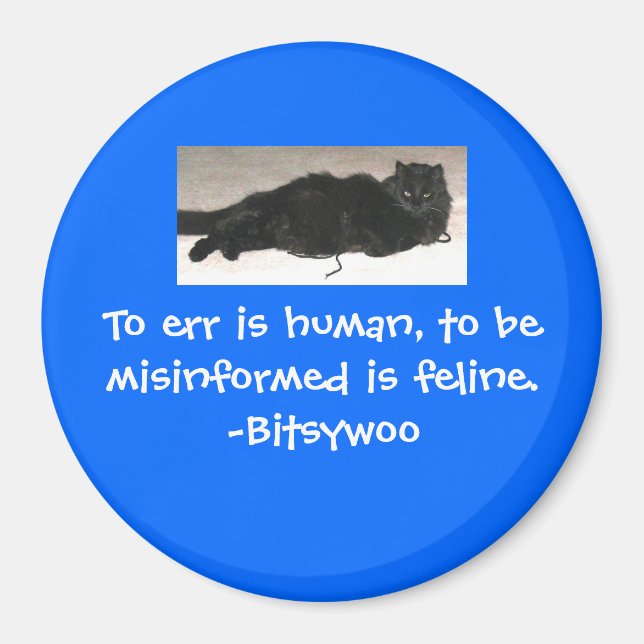 Bitsywoo Core Philosophy Magnet (Front)