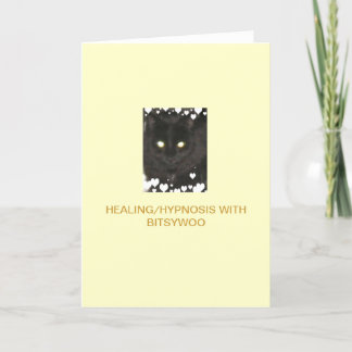 Bitsywoo Healing/Hypnosis Greeting Card