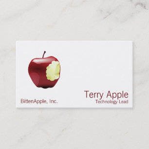 Bitten Apple Business Card