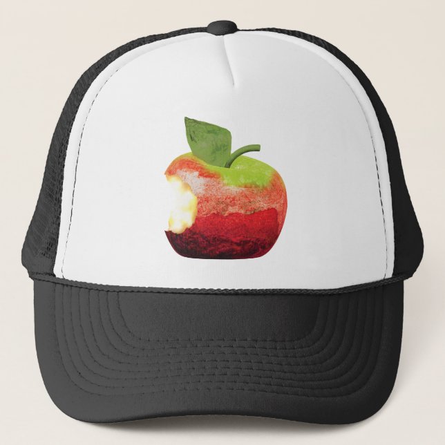 Bitten Apple Trucker Hat (Front)