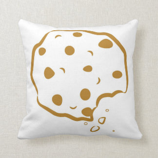 Bitten Chocolate Chip Cookie Pillow