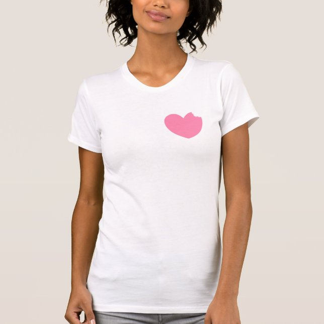 Bitten Heart T-shirt (Front)