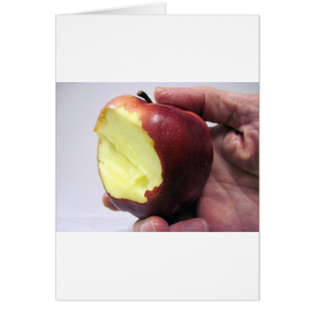 Bitten Red Apple (Front)