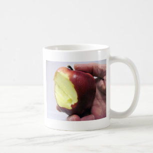Bitten Red Apple Coffee Mug
