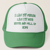 Bitter Beer Wanted Here Trucker Hat