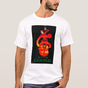 Bitter Campari Vintage PosterEurope T-Shirt