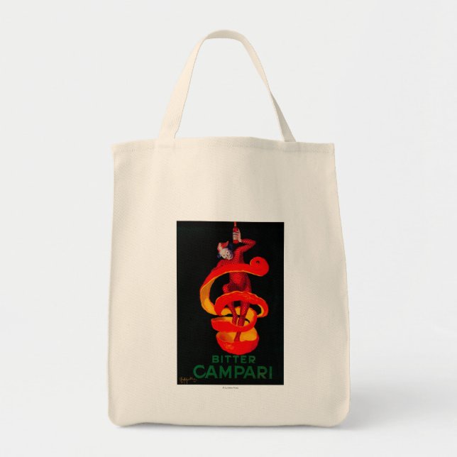 Bitter Campari Vintage PosterEurope Tote Bag (Front)