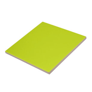 Bitter lemon  (solid colour)  ceramic tile