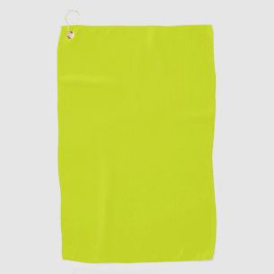 Bitter lemon  (solid colour)  golf towel
