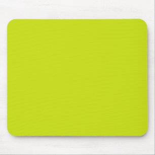 Bitter lemon (solid colour) mouse pad