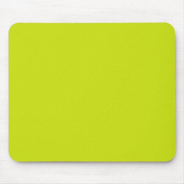 Bitter lemon  (solid colour)  mouse pad (Front)
