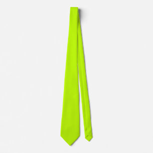 Bitter lime (solid color)  tie