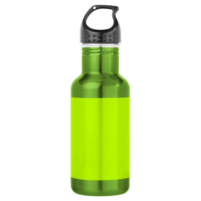 Bitter lime (solid colour)  532 ml water bottle (Front)