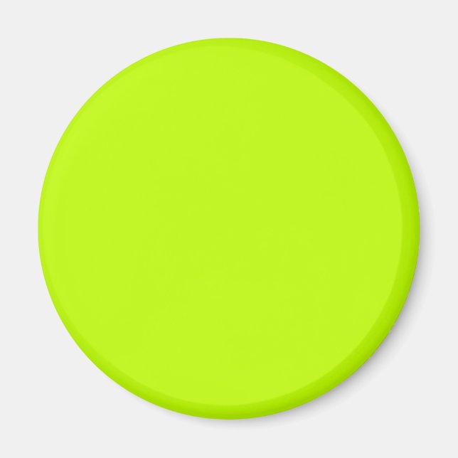 Bitter lime (solid colour)  magnet (Front)