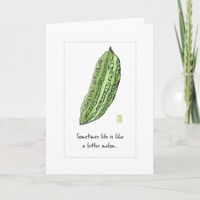 Bitter melon Card (Front)