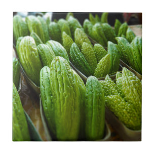 Bitter Melon Cucumber City Market Kansas City Ceramic Tile