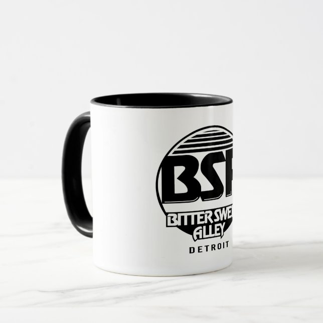 Bitter Sweet Alley (BSA) - Mug  - BLK Logo (Front Left)