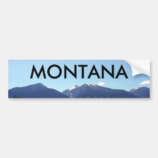 bitteroot vally mountain 09, MONTANA Bumper Sticker