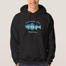 Bitterroot Lake Montana dark coloured sweatshirt