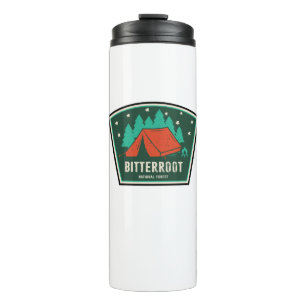 Bitterroot National Forest Camping Thermal Tumbler