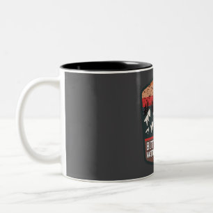 Bitterroot national forest Two-Tone coffee mug