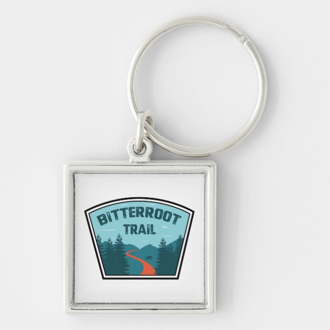 Bitterroot Trail Key Ring (Front)