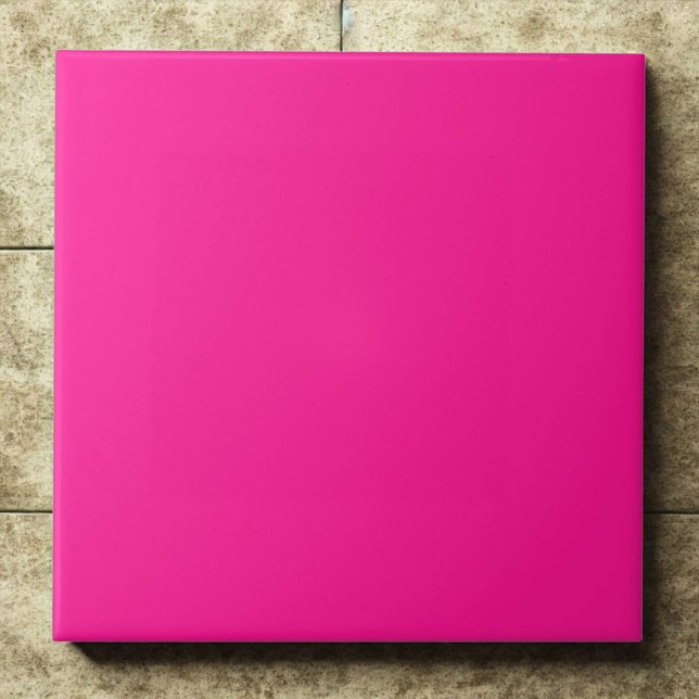 Bittersweet Light Red #ff6666 Accent Ceramic Tile (Creator Uploaded)