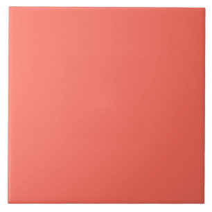 Bittersweet Orange Pink tile