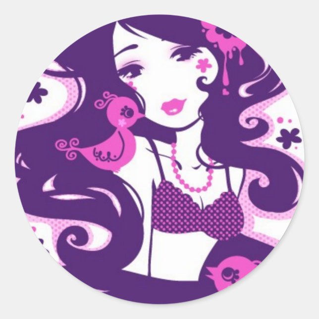 Bitty Birdy Stickers (Front)