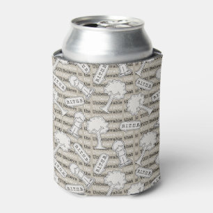BITUB Pattern (Believe in the Unbelievable) Can Cooler