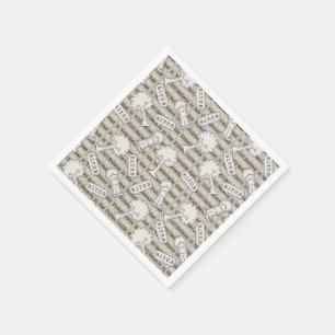 BITUB Pattern (Believe in the Unbelievable) Napkin