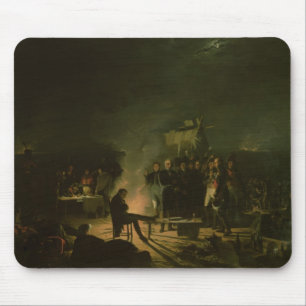 Bivouac of Napoleon I on Battlefield Battle Mouse Pad