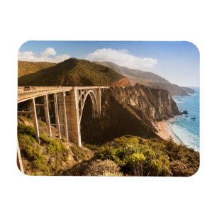 Bixby Bridge, Big Sur, California, USA Magnet