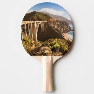 Bixby Bridge, Big Sur, California, USA Ping Pong Paddle