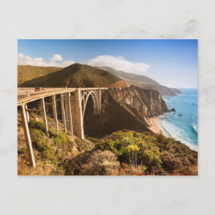 Bixby Bridge, Big Sur, California, USA Postcard