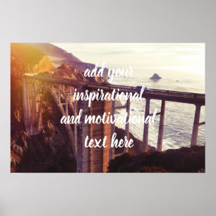 Bixby bridge canvas print