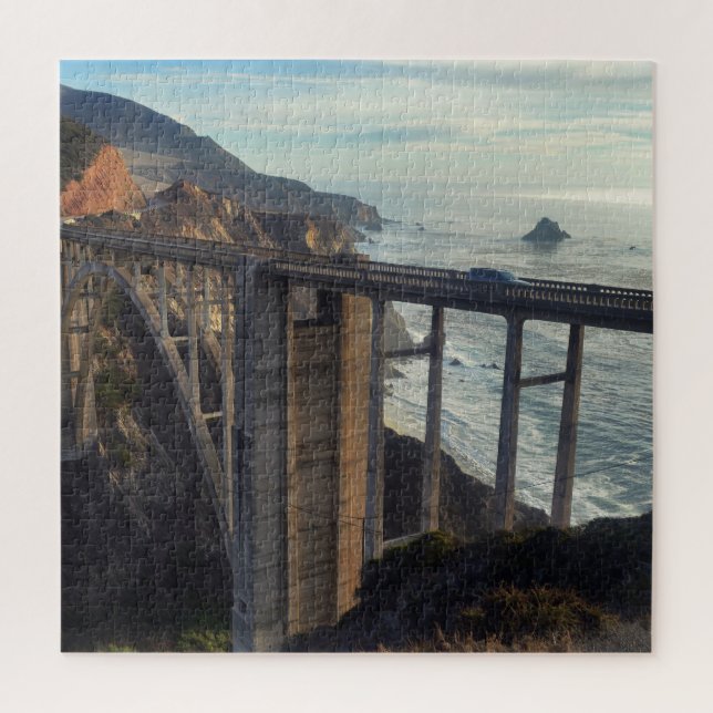 Bixby Bridge Jigsaw Puzzle (Vertical)