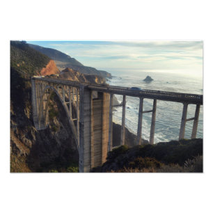 Bixby Bridge Photo Print