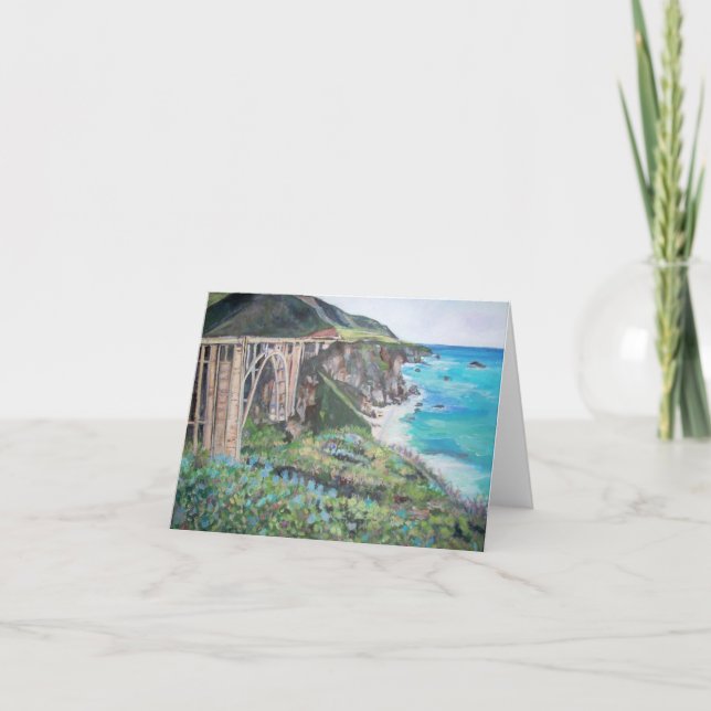 Bixby Creek Bridge - Greeting Card (Front)