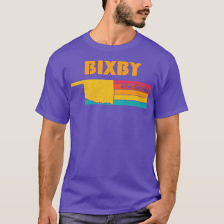 Bixby Oklahoma Vintage Distressed Souvenir T-Shirt