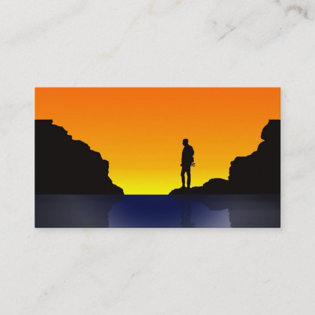 Biz Card - Serene (Front)