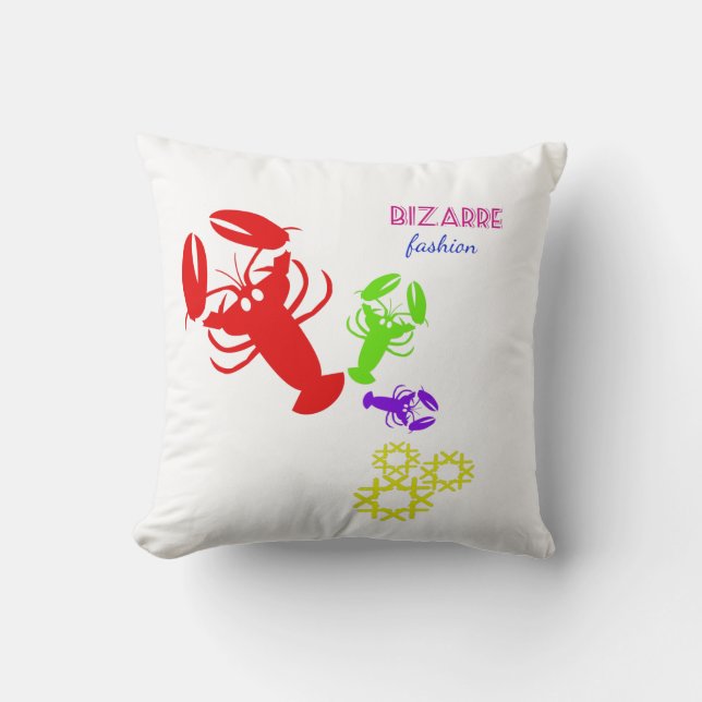 bizarre fashion cushion (Front)