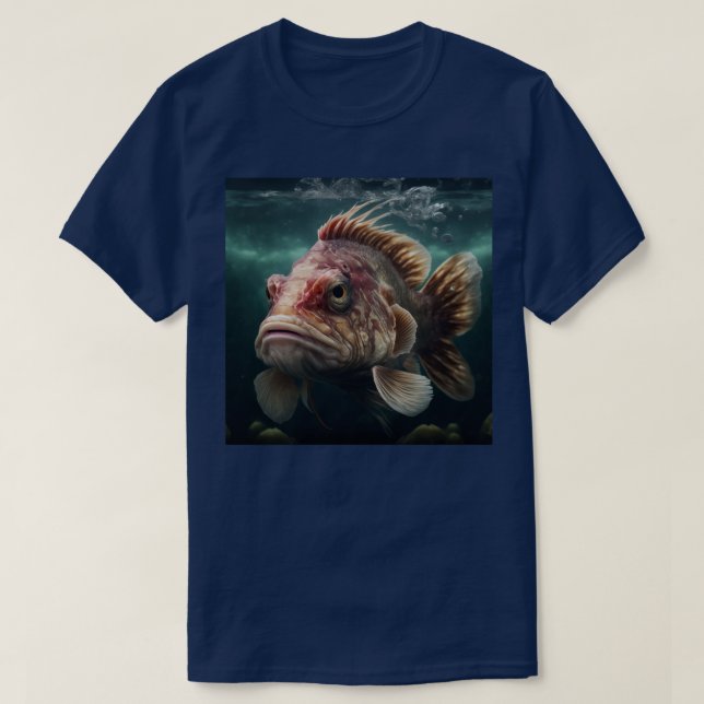 Bizarre Fish T-Shirt (Design Front)