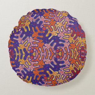Bizarro Fall Round Cushion
