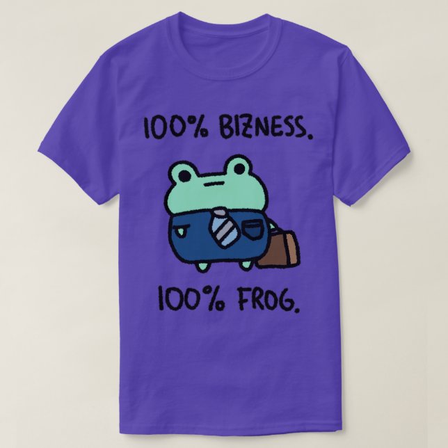Bizness Frog T-Shirt (Design Front)