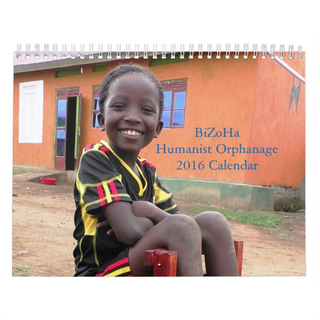 BiZoHa Humanist Orphanage 2016 Calendar (11 x 8.5) (Cover)